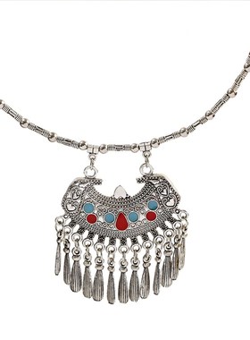 少数民族松原挂件吊坠波项链