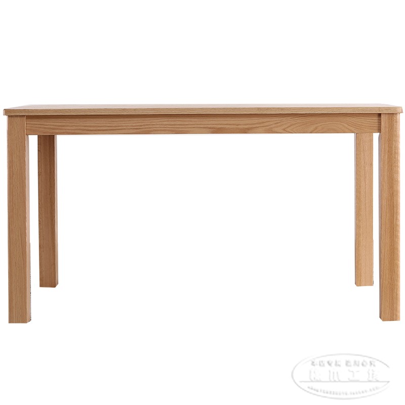 橡木餐桌厂家直销北欧简约原木色