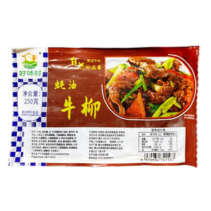好味村蚝油牛柳30包250g调味牛肉