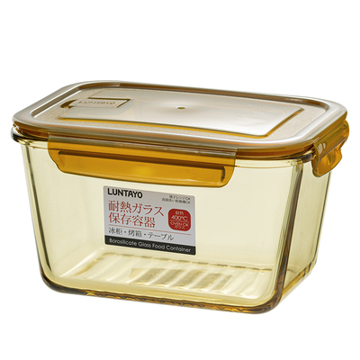 超大容量饭盒食品级高硼硅玻璃