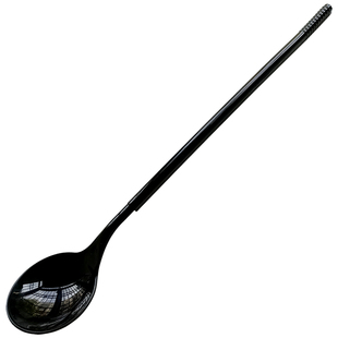 塑料一次性长柄勺子奶茶店烧仙草专用单独包装水果茶打包21CM勺