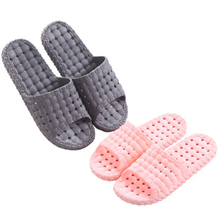 浴室拖鞋女夏浴池酒店宾馆居家防滑漏水塑料拖鞋批发洗澡凉托鞋男