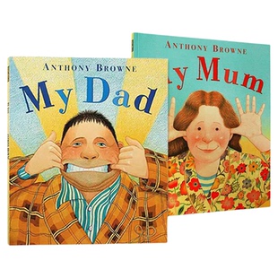 【现货限时低价】英文原版 My Dad My Mum我的妈妈/爸爸  亲情启蒙家庭关系情商管理儿童英语启蒙绘本亲子教养儿童