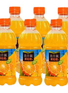 【芭芭农场】果粒橙300ml*5瓶