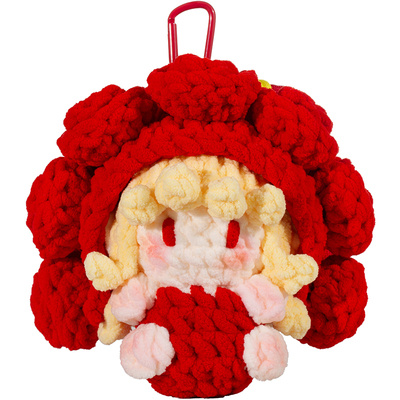 华晨宇同款玫瑰国王软糖妆造挂件