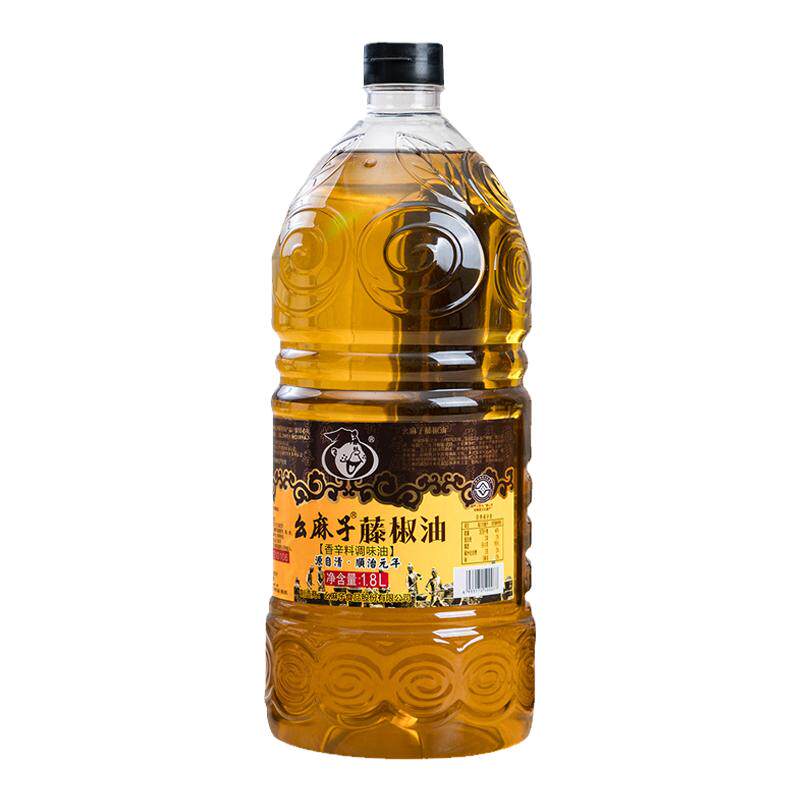 幺麻子藤椒油整箱1.8L*6瓶