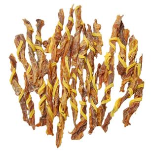 支支精品! 宠物零食太卷啦出口车打芝士绕鸡鸭肉双拧条150g挑嘴来