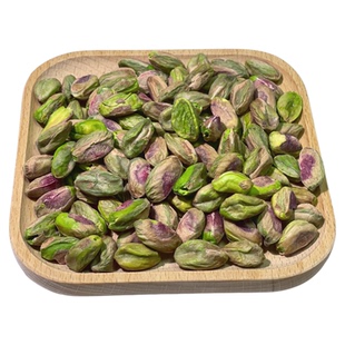 开心果仁100g原味无壳半片烘焙饮品装饰雪花酥开边粒商用咖啡甜品