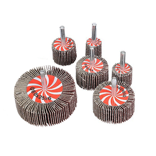 百叶轮磨头带柄砂布轮打磨头木工砂纸抛光轮金属打磨千叶轮电磨头