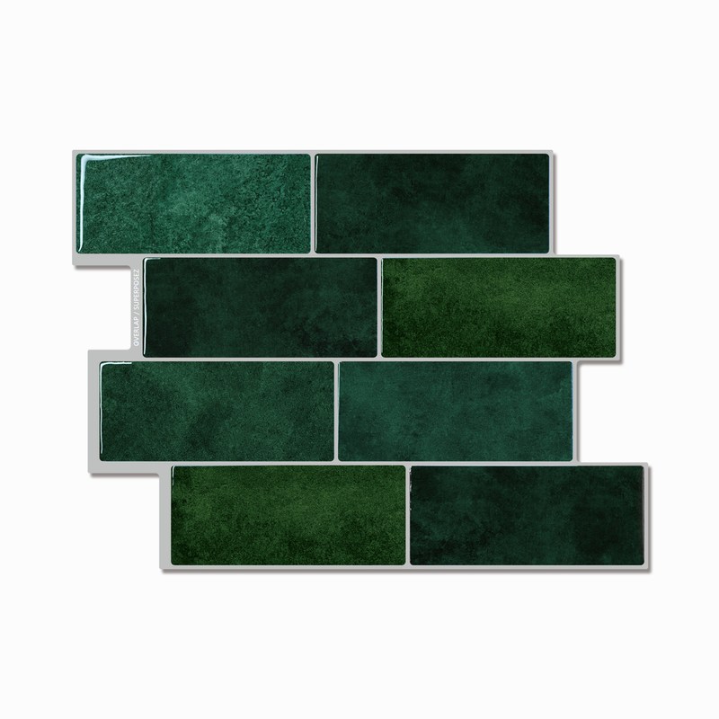 跨境直供墙贴自粘防水防油批发墙仿厨房厕所3d塑瓷砖砖贴滴地铁