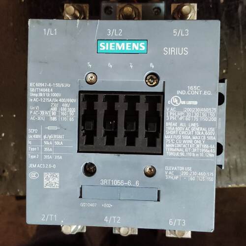 溢价-接触器 3RT1055-6…6