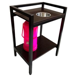 麻将机茶几双层加厚麻将桌边角几茶楼棋牌室茶几专用茶水架免安装