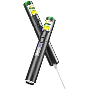 惠斯特A16大功率激光手电绿光激光笔远射强光镭射激光灯红外线沙盘笔售楼射笔教练usb充电锂电逗猫户外指星笔