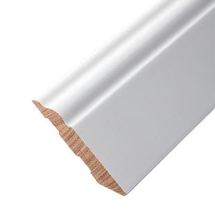 格然 纯白色 实木踢脚线 6cm 8公分简欧 现代 美式 地脚线 地角线