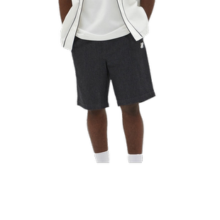 UNDEFEATED五条杠官方夏季新品潮牌美式街头时尚牛仔阔版休闲短裤