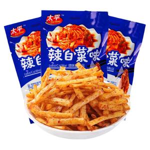 太哥辣白菜辣条香辣儿时怀旧麻辣食品校园休闲零食5毛钱学校宿舍