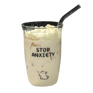 2026新款水杯女高颜值耐高温玻璃杯家用办公室喝水杯子咖啡杯男生