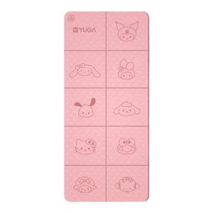 三丽鸥折叠瑜伽垫可睡觉加厚午休垫儿童午睡垫教室用便携午休神器