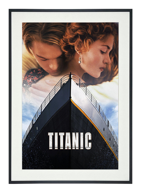 Titanic泰坦尼克号电影海报挂墙相框摆台客厅卧室照片墙装饰挂画