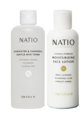 Natio洋甘菊爽肤水水月见草乳液