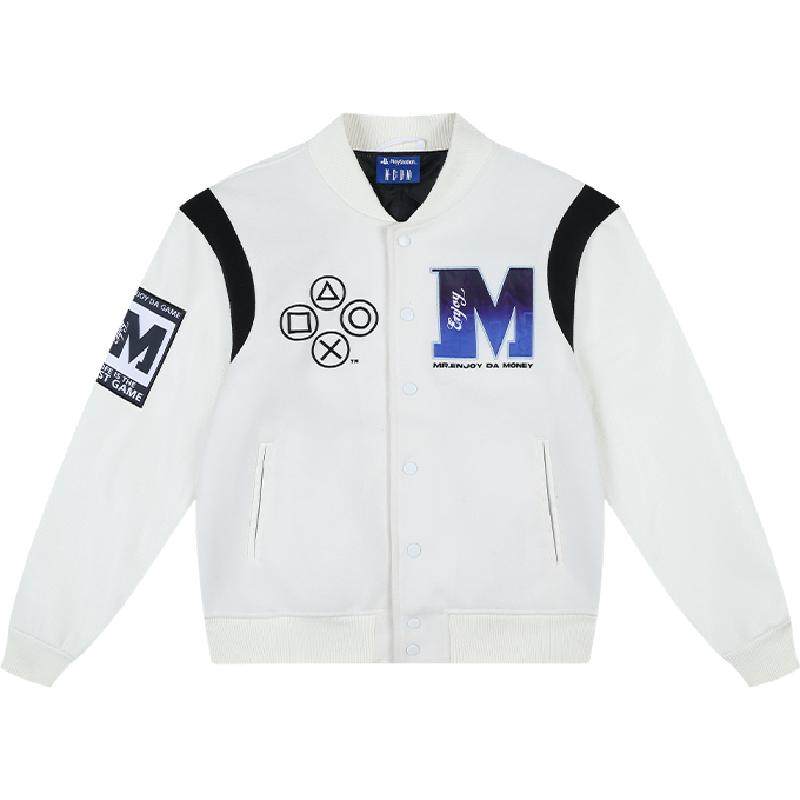MEDMxPlayStation联名棒球服夹克