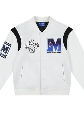 MEDMxPlayStation联名棒球服夹克