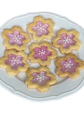 樱花玻璃曲奇饼干模具