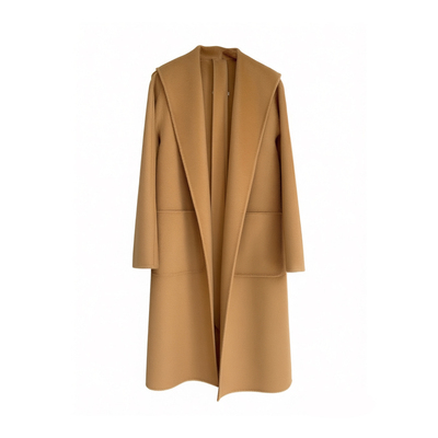 M家同款lilia双面羊绒大衣女外套