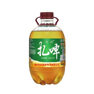 济战扎啤8度大桶装6瓶装啤酒纯正麦香桶装饮料啤酒