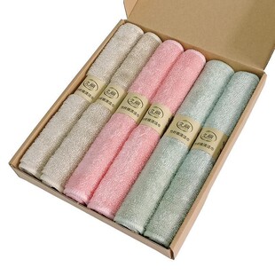 久丽不易沾油双层加厚吸水不掉毛竹纤维抹布厨房不沾手懒人洗碗布