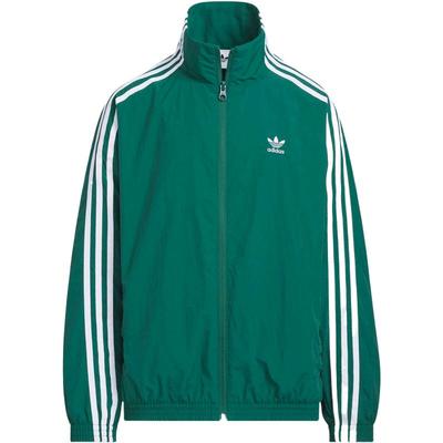 滔搏adidas阿迪达斯三叶草大童三条纹立领运动健身夹克外套KQ5493