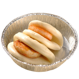 米的名字手工荷叶包子月亮馍刈包商用儿童肉夹馍饼馒头早餐点主食