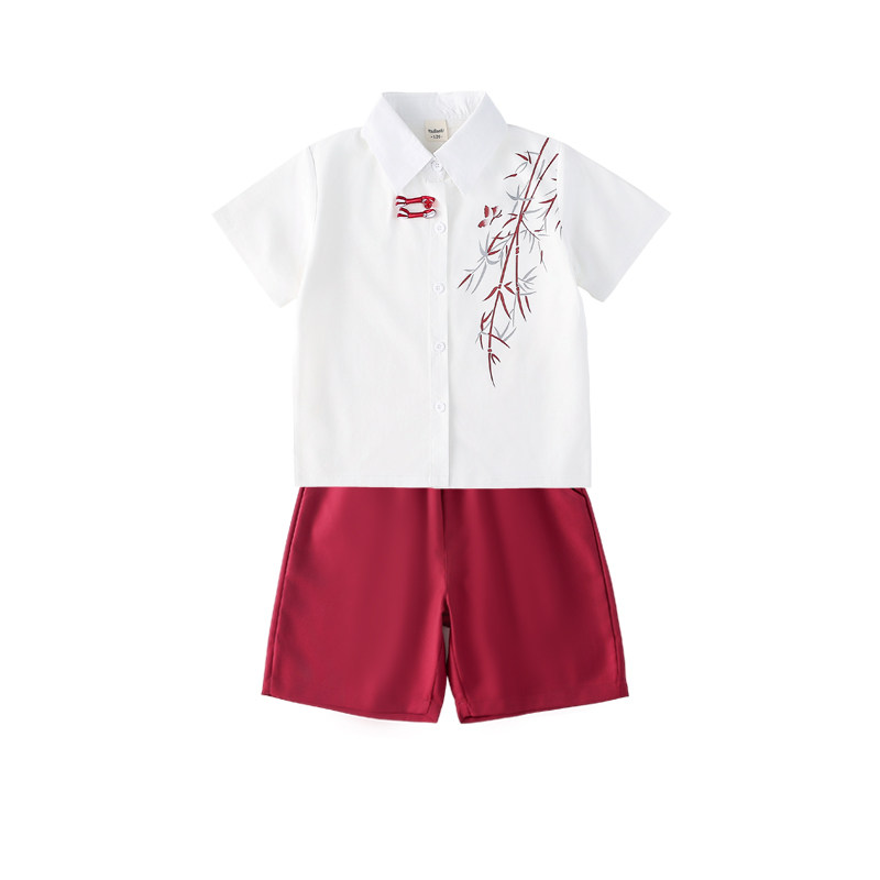 六一儿童演出服国风诗朗诵合唱服小学生毕业班服幼儿园表演服装夏