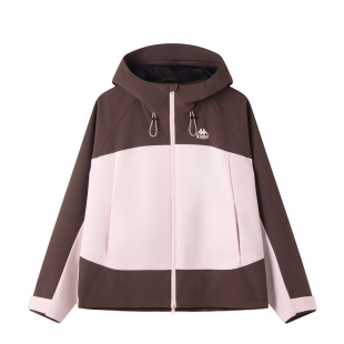 Kappa卡帕户外三防冲锋外衣防风防水硬壳运动登山服情侣夹克外套