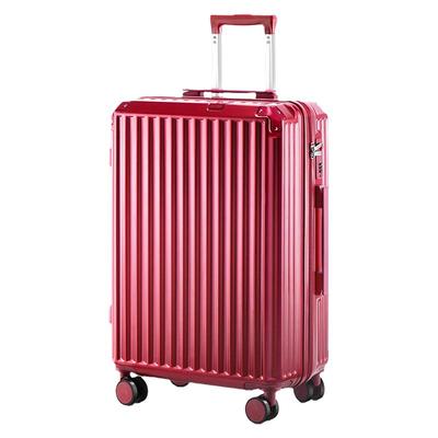 红色陪嫁婚礼用新娘结婚行李箱