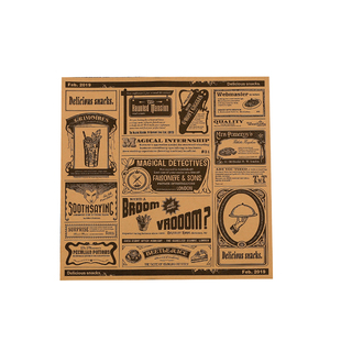 防油纸垫纸食物吸油纸油炸小吃食物隔油纸餐厅面包托盘油纸垫商用