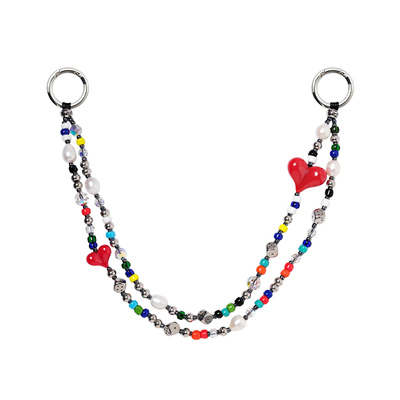 StringTing幸运爱心包包挂链