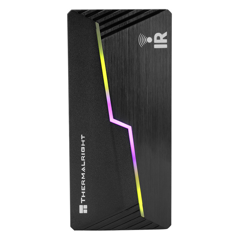 利民ARGB FAN HUB X12 IR 风扇集线器ARGB控制器PWM温控带遥控器