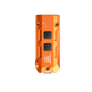 NITECORE/奈特科尔TIP3迷你钥匙扣灯三色温充电强光户外EDC手电筒