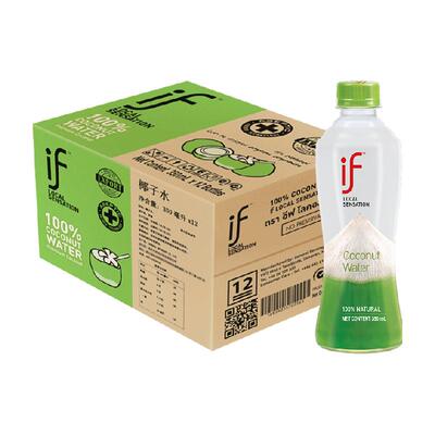 if纯椰子水泰国进口350ml*12瓶