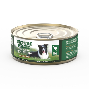 【试吃】自然魔法海外进口主食狗罐头补水湿粮低磷狗罐头 85g*2罐