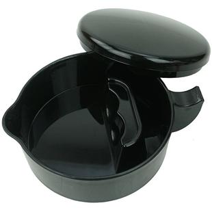 带盖仿瓷墨池砚台多功能塑料墨碟墨盒学生文房四宝初学书法绘画调色盘笔架笔山