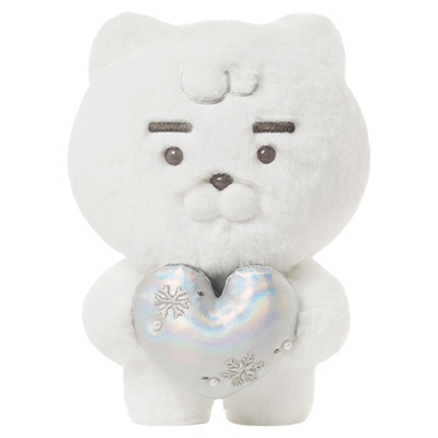 kakaofriends白银雪花爱心娃娃
