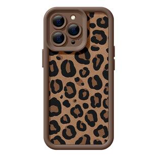 适用苹果17手机壳女款iphone16pro保护套13mini全包14防摔11/12/xs软外壳7plus硅胶8肤感15个性se棕色max豹纹