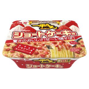 日本【30周年限定】明星一平 夜店炒面草莓蛋糕味日式甜辣味泡面