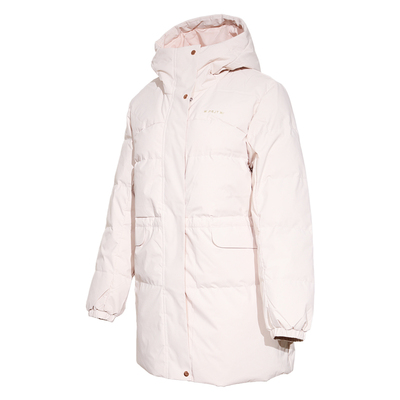 361度保暖防水连帽中长款羽绒服