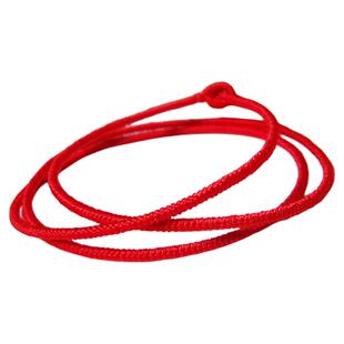情定 纯手工缜密极细金刚结三圈三生红绳情侣手链红色手绳男女款