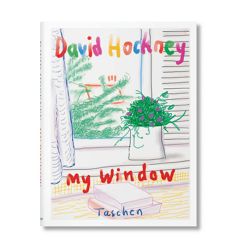 【现货】英文原版 大卫·霍克尼:我的窗户David Hockney. My Window XL艺术画册正版进口 善优图书 TASCHEN