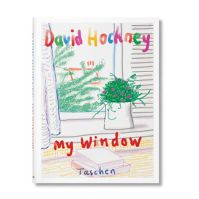 【现货】英文原版 大卫·霍克尼：我的窗户David Hockney. My Window XL艺术画册正版进口 善优图书 TASCHEN