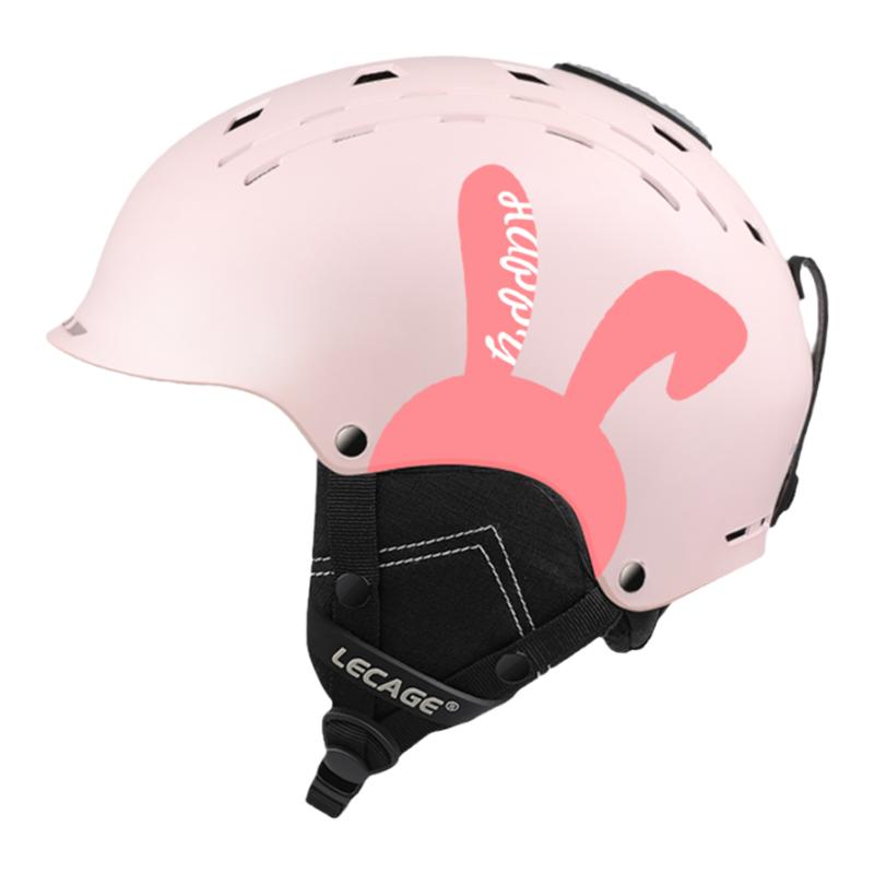 乐凯奇儿童滑雪头盔单双板护具装备专业安全雪镜雪盔帽子一体套装